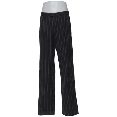 Kostuumbroek (Zwart) van Verso Katoen, Polyester, Viscose