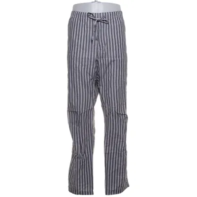 Pajama pants (Gray, White) from H&M Cotton