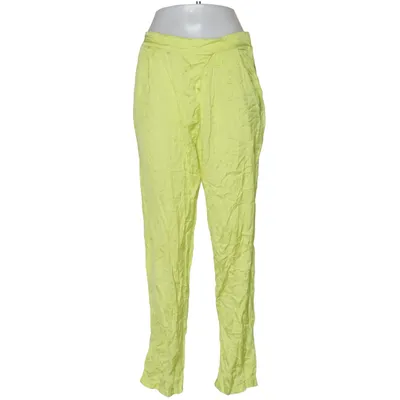 Pantalon patte d'éléphant (Jaune) de Pink Cherry Polyester