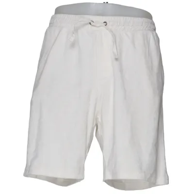 Sweatshort (Wit) van KappAhl Katoen, Polyester