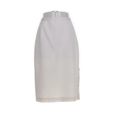 Kjol (Vit) från Aspens Bomull, Polyester