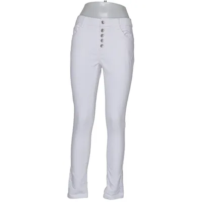 Spijkerbroek (Wit) van Textil Katoen, Elastaan, Polyester, Viscose
