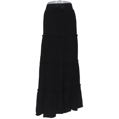Jupe longue (Noir) de Black Premium by EMP Coton