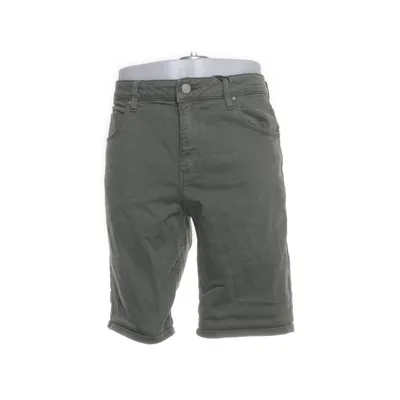 Denim shorts (Groen) van ASOS Katoen, Elastaan