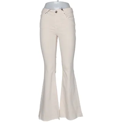 Spijkerbroek (Beige) van Pulz Jeans Katoen, Elastaan, Modal, Polyester