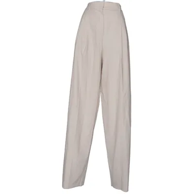 Kostymbyxor (Beige) från MaxMara Studio Elastan, Ull
