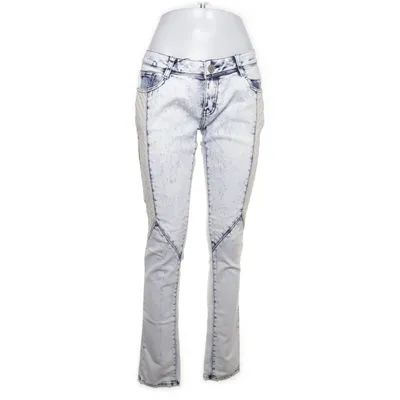 Jeans (Blue, White) from R Jonaco Cotton, Elastane, Polyester
