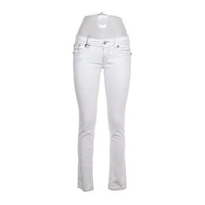 Jeans (Vit) från Miss Me Bomull, Elastan