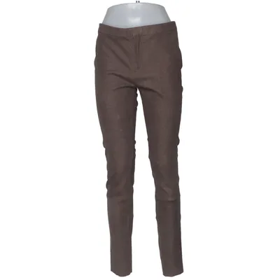 Leather pants (Brown) from By Malene Birger Cotton, Leather