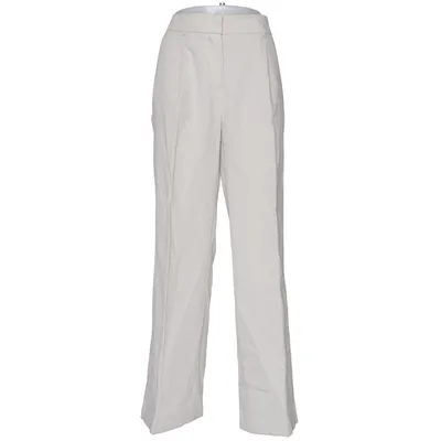 Suit pants (Beige) from H&M Linen, Polyester, Viscose