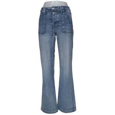 Jeans (Blue) from Place du Jour Cotton, Elastane
