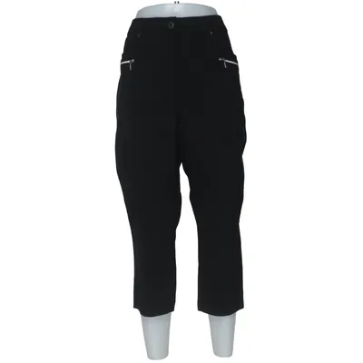 Driekwart broek (Zwart) van Zhenzi Elastaan, Polyester, Viscose