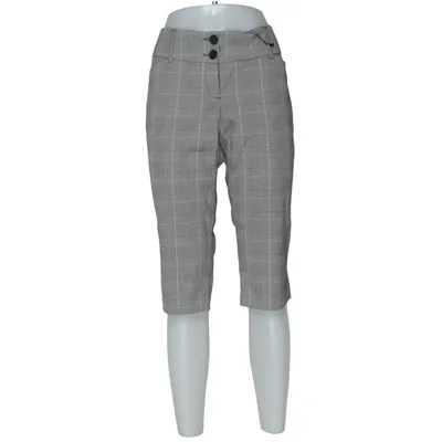 Driekwart broek (Grijs, Zwart, Wit) van Eve Elastaan, Polyester, Viscose