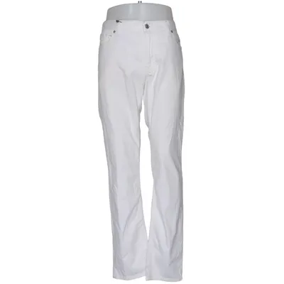 Jeans (Hvid) fra Alberto Bomuld, Elastan