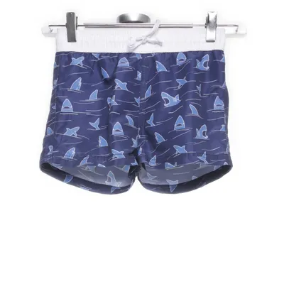 Badshorts (Blå, Vit) från Lindex Polyamid, Polyester