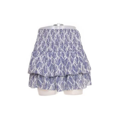 Skirt (White, Blue) from Meet x Tiger