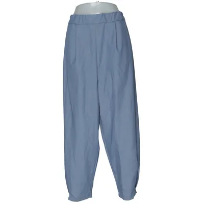 Pantalon patte d'éléphant (Bleu) de Marta Polyester, Viscose