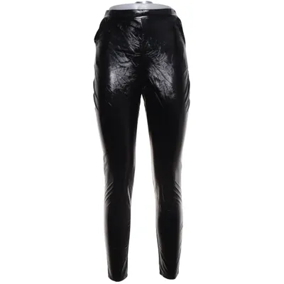 Lackbyxor (Svart) från PrettyLittleThing Polyester, Polyuretan