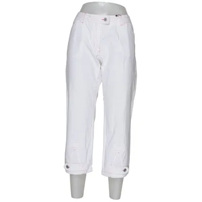 Pantacourt (Blanc, Rose) de RW 21 Jeans Coton