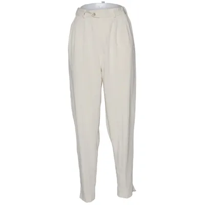 Byxor (Beige) från Message Polyester, Viskos