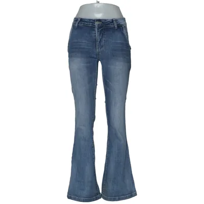 Jeans (Blå) från Place du Jour Bomull, Elastan