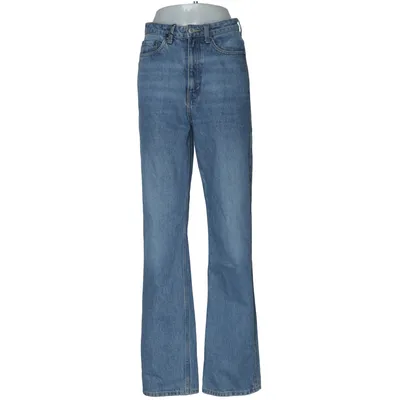 Spijkerbroek (Rowe Extra High Straight Jeans) van Weekday Katoen