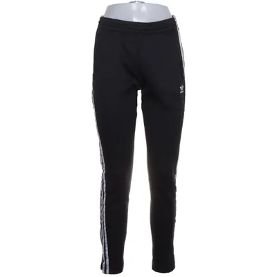 Træningsbukser (Sort, Hvid) fra Adidas Bomuld, Elastan, Genanvendt polyester