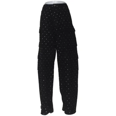 Cargo broek (Zwart) van Loavies Katoen, Polyester