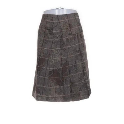 Nederdel (Brun, Flerfarvet) fra More & More Polyester, Uld