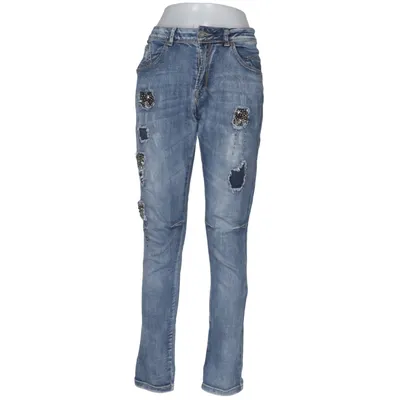 Jeans (Blå) fra Denim Bomuld, Elastan, Polyester