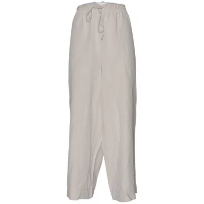Palazzo broek (Beige) van H&M Premium Quality Viscose, Linnen, Katoen, Polyester