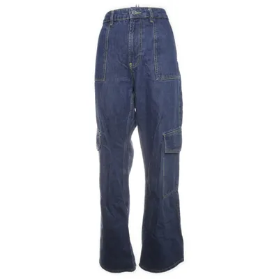 Cargo broek (Blauw) van Ganni Organisch katoen