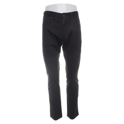 Chinos (Black) from Riley Cotton, Elastane