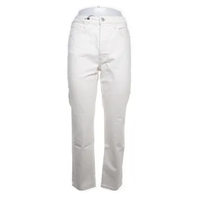 Jeans (Hvid) fra Dagmar Økologisk bomuld, Elastan