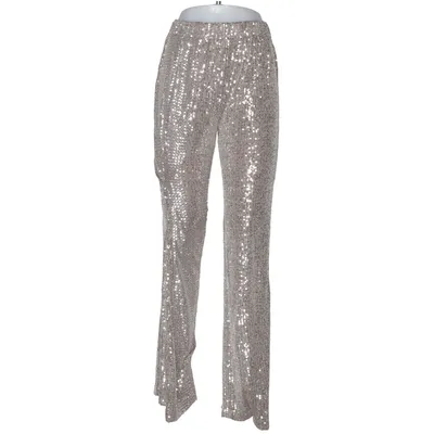 Broek (Zilver) van YAS Elastaan, Polyester