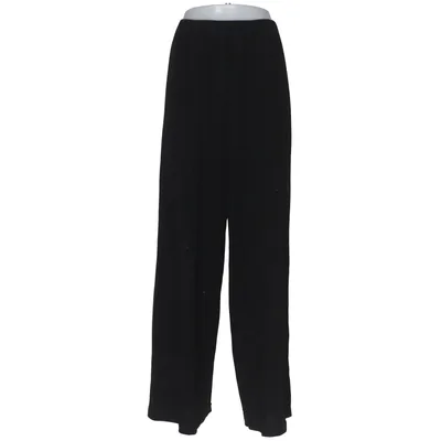 Pantalon patte d'éléphant (Noir) de MyWear Woman Élasthane, Fibre métallique, Polyamide