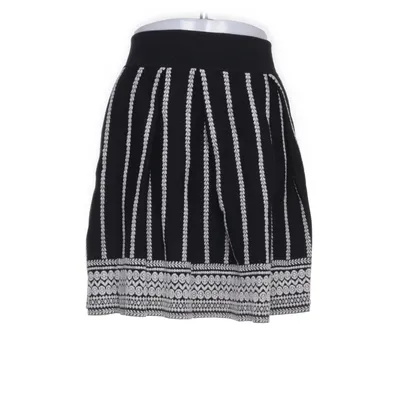 Skirt (Black, Gray) from Maje Cotton, Elastane, Nylon, Viscose