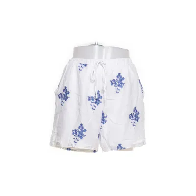 Shorts (Vit, Blå) från Musy Muse Bomull, Linne