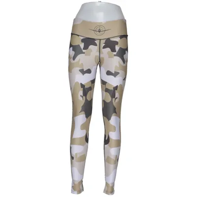 Träningstights (Beige, Vit, Grå) från Gavelo Elastan, Återvunnen polyester