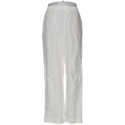 Broek (Wit) van Suitsupply Katoen, Linnen