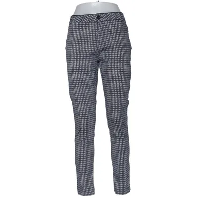 Kostuumbroek (Blauw, Wit) van Chic & Jeune Elastaan, Polyester