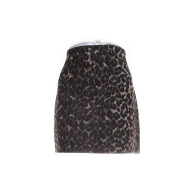 Nederdel (Brun, Flerfarvet) fra Miss Selfridge Polyester, Uld, Nylon, Akryl