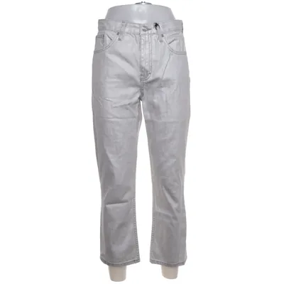 Spijkerbroek (Grijs) van Topshop Katoen, Polyester