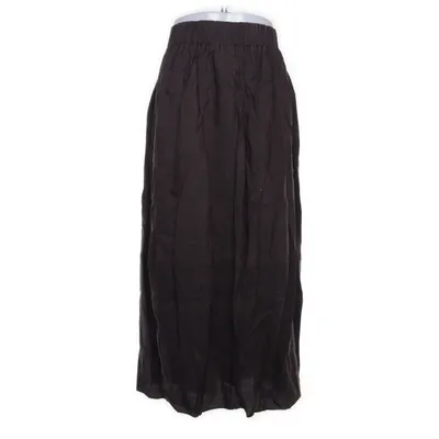 Långkjol (Brun) från H&M Lyocell, Linne