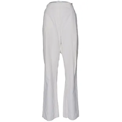 Pantalon en velours (Blanc) de Aiayu Coton biologique