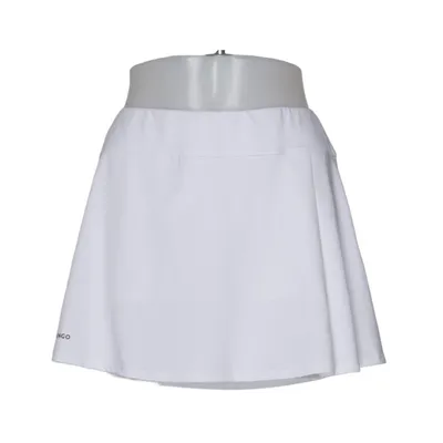 Träningskjol (Vit) från Decathlon Elastan, Polyester
