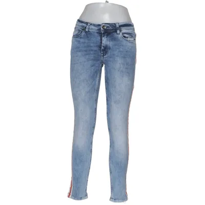 Jeans (Blå, Röd, Vit) från Chiquelle Bomull, Elastan