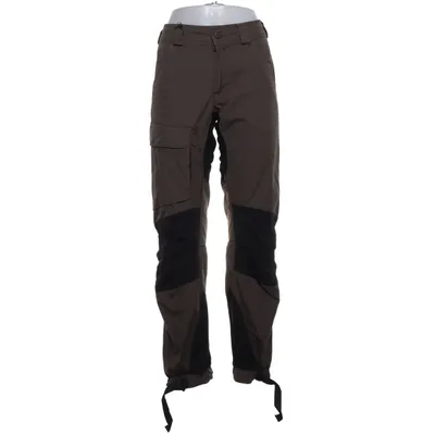 Friluftsbukser (Brun, Sort) fra Lundhags Bomuld, Elastan, Nylon, Polyester