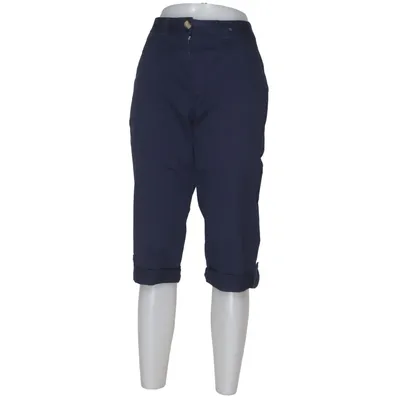 Driekwart broek (Blauw) van Modern Katoen, Elastaan