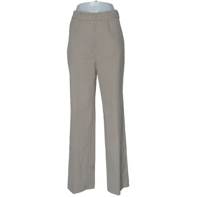 Kostuumbroek (Beige) van Aéryne Elastaan, Polyester, Wol